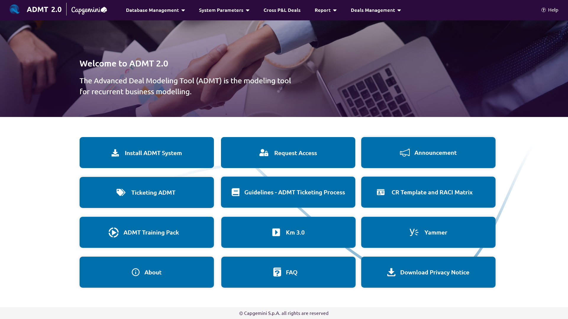 Adaptive Web App Screen